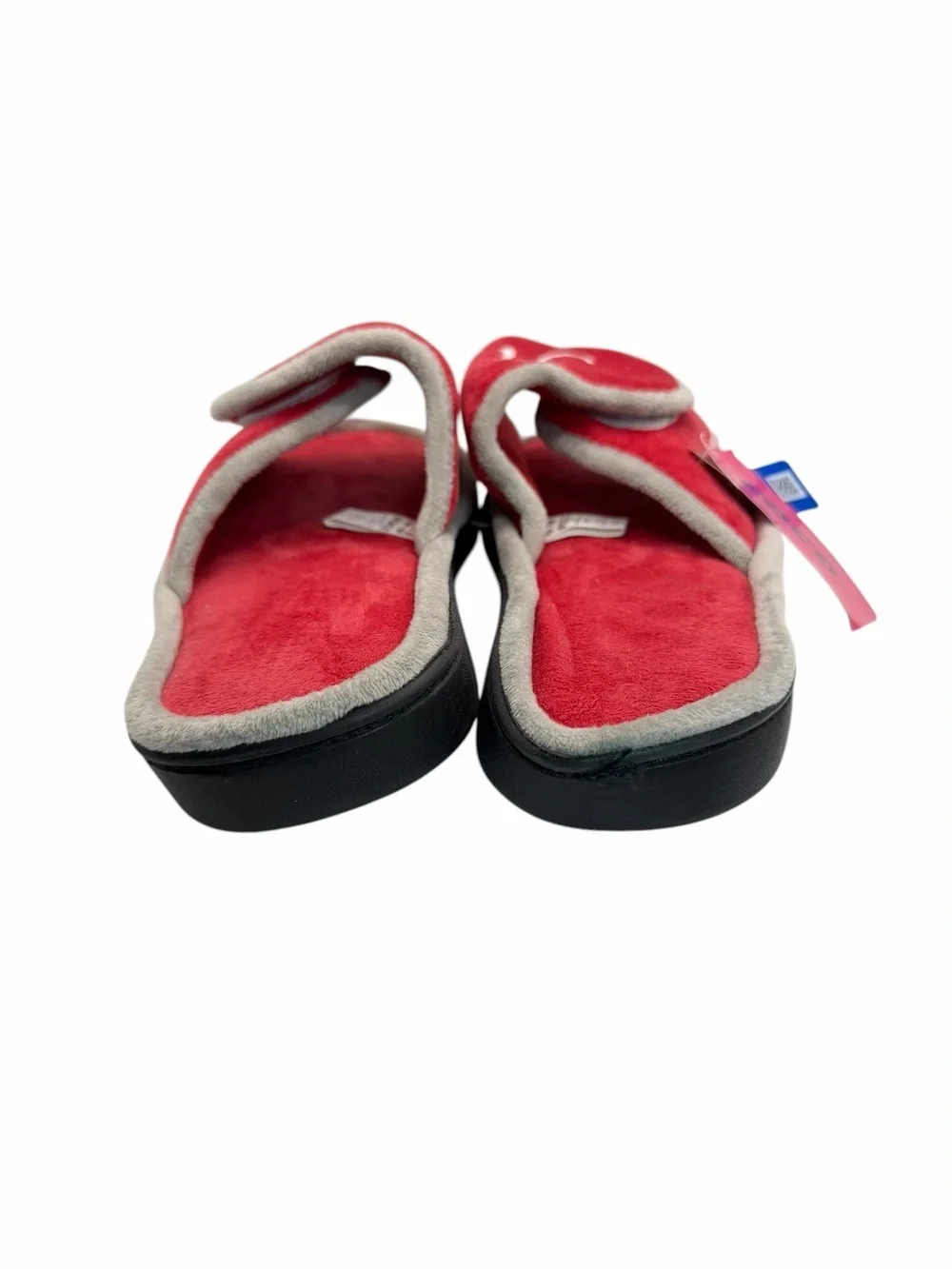 Alabama Crimson 'A' Red Slide Slippers
